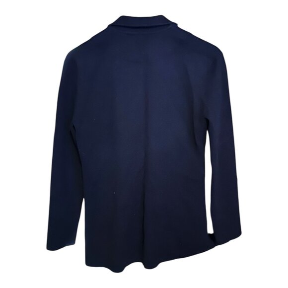 J. Crew Merino Wool Sweater Blazer in Navy - Picture 2 of 7